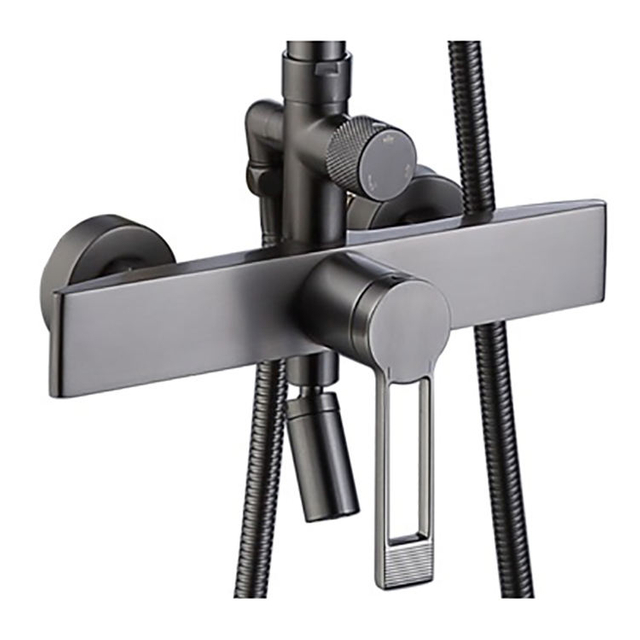 Juego de grifo de ducha para baño, cuarto de baño montado en la pared, buen precio de fábrica