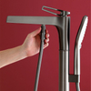 Grifo monomando para bañera con suelo independiente para baño