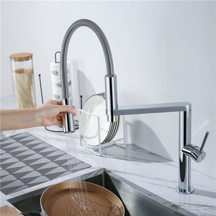 Manguera flexible para fregadero de grifo de agua de cocina de un solo orificio