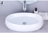Grifos de lavabo de lavabo alto para baño de un solo orificio montados en cubierta