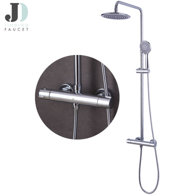 Juego de ducha termostática para baño de 3 funciones