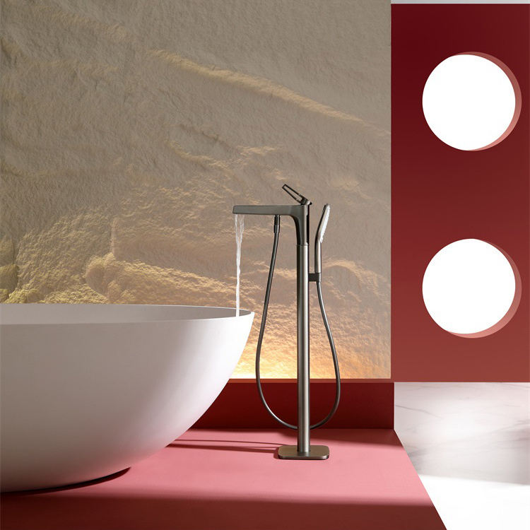 Grifo monomando para bañera con suelo independiente para baño