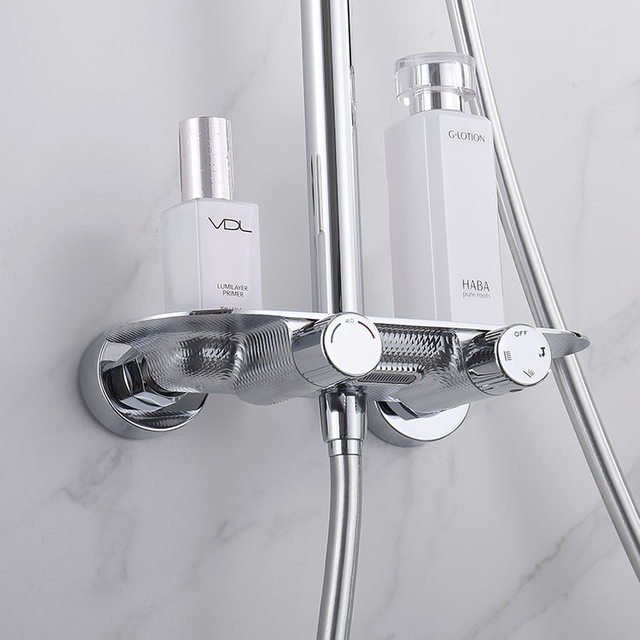 Grifos termostáticos para baño y ducha Juegos de columnas de ducha