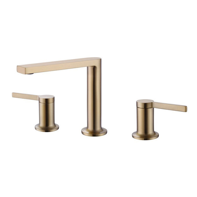 Grifo para lavabo de baño generalizado con doble manija y 3 orificios